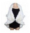 Womens Faux Coats Dress White