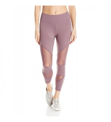 Onzie Womens Mesh Capri Purple