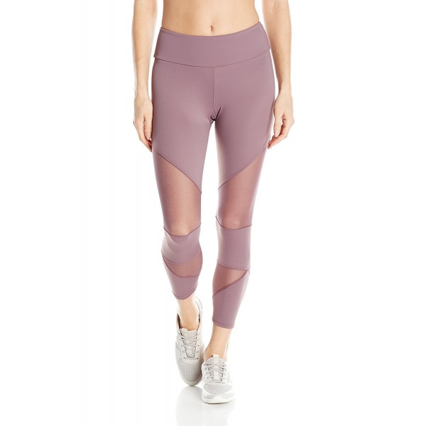 Onzie Womens Mesh Capri Purple