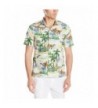 Caribbean Joe Printed Collared Hawaiian