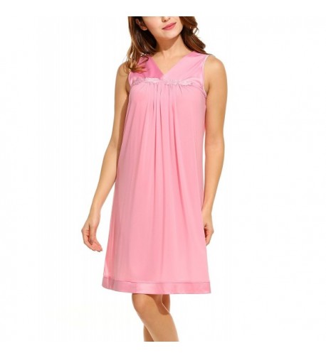 HOTOUCH Womens Nightgown Sleeveless Perfumed