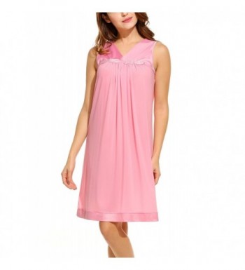 HOTOUCH Womens Nightgown Sleeveless Perfumed