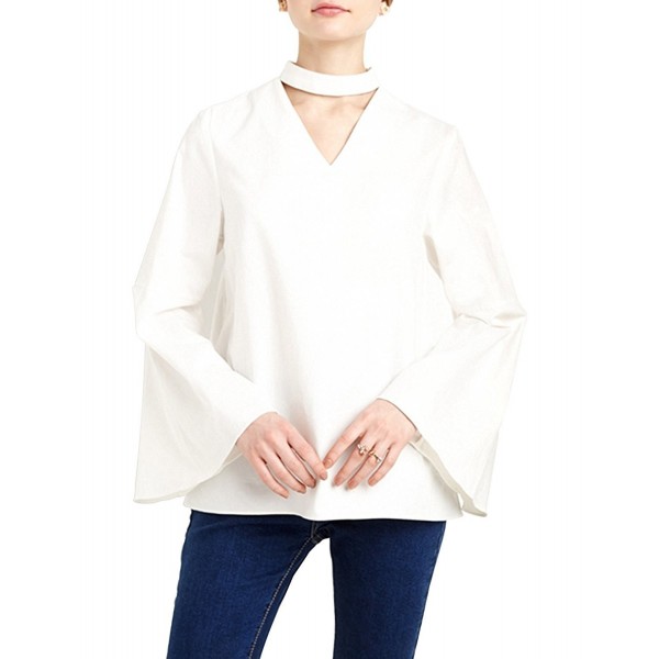 Haoduoyi Choker Sleeves Cotton Trapeze