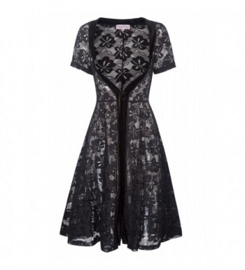 Belle Poque Womens See Through Cardigan
