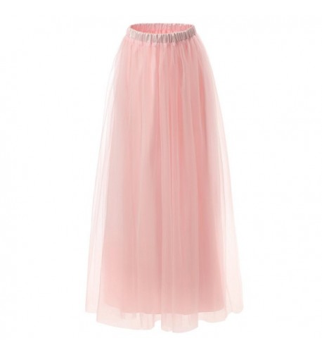 DRESSTELLS Petticoat Length Formal Pink