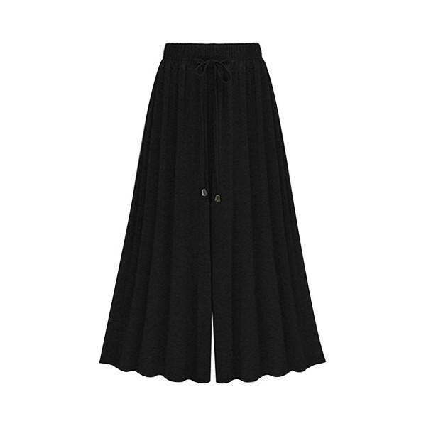 Sobrisah Elastic Palazzo Cropped Culottes