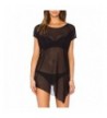 May Maya Womens Sheer Asymmetry