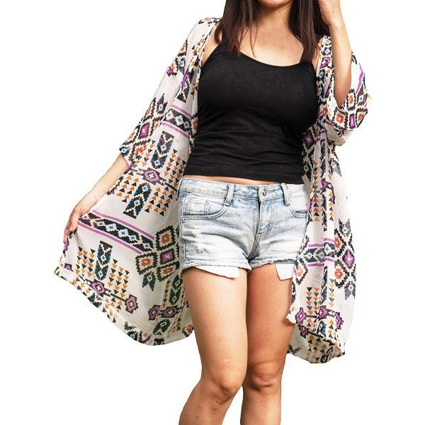 Fashion Rainbow Fringed Kimono Cover