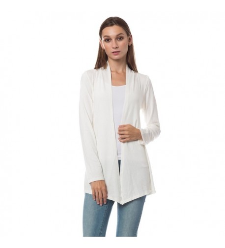 LE3NO Womens Sleeve Front Cardigan