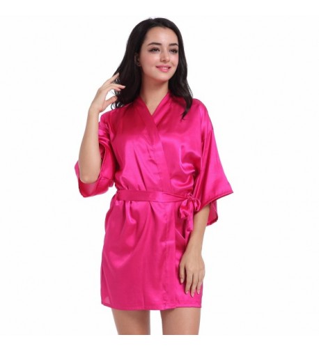 SexyTown Bridesmaids Charmeuse Lingerie Sleepwear