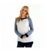 Preppy Doll Colorblock Pullover Sweatshirt