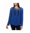 Joseph Womens Crinkle Blouse Sapphire