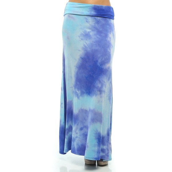 ColorMC Womens Bamboo Tie Dye Skirt