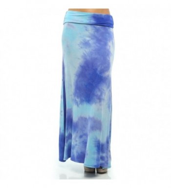 ColorMC Womens Bamboo Tie Dye Skirt