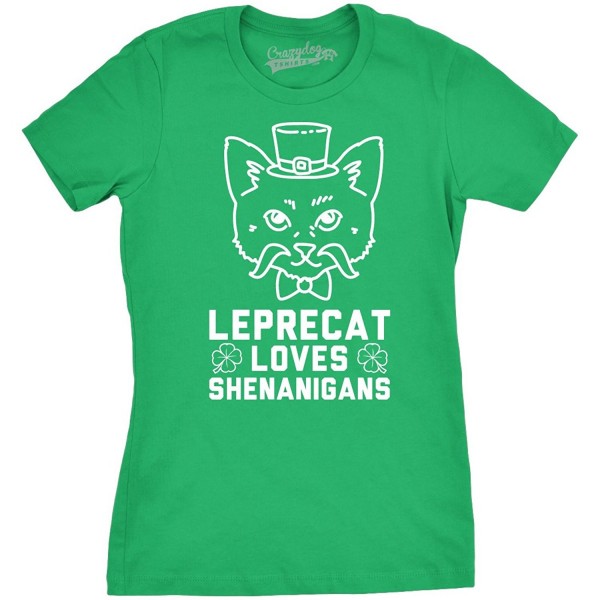 Crazy Dog T Shirts Leprecat Shenanigans